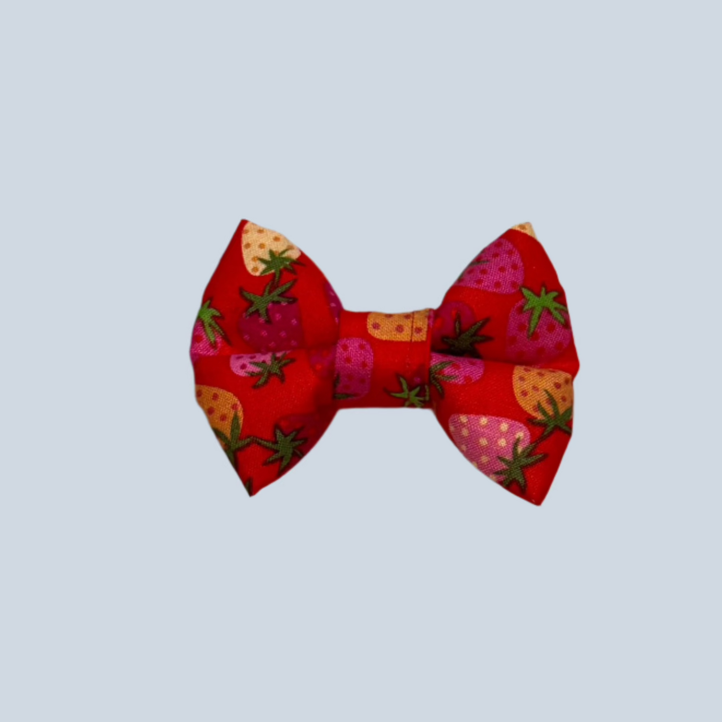Strawberry Dog Bowtie