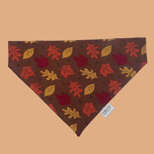 Autumn Leaf Dog Bandana