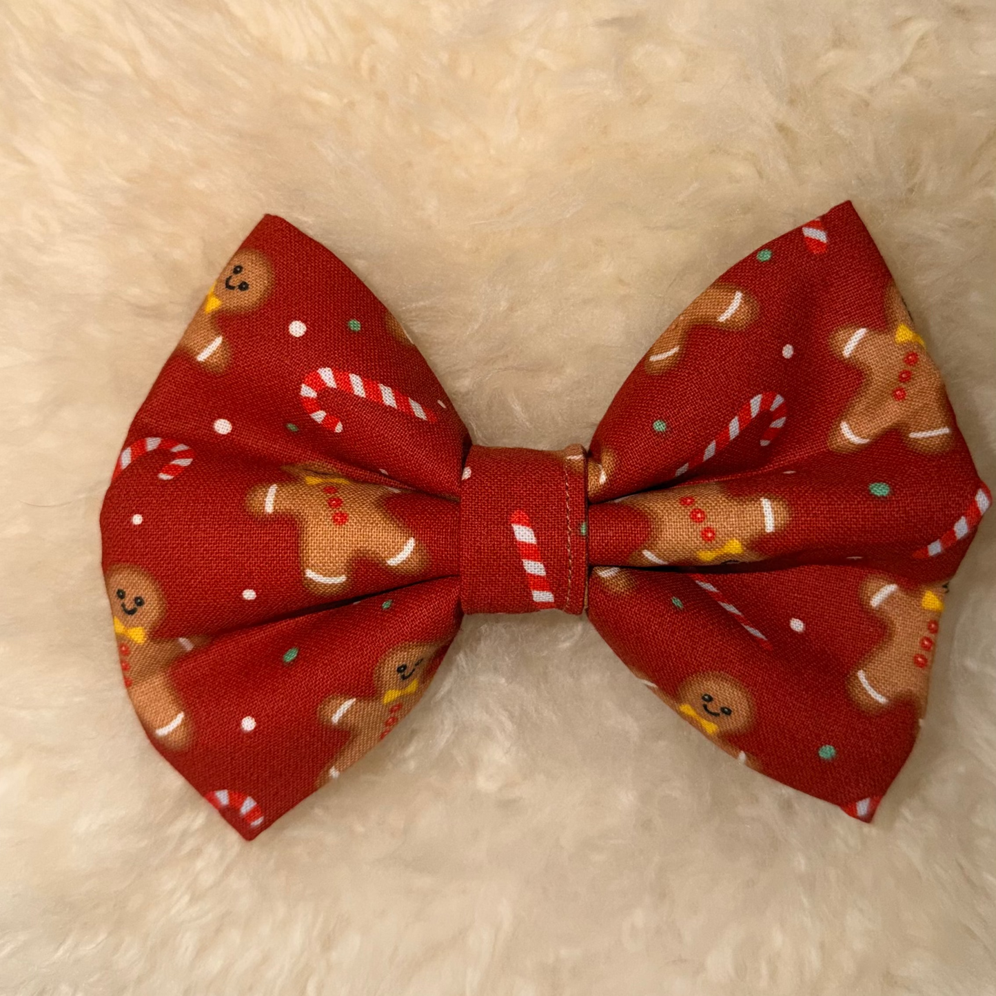 Christmas Dog Bowtie