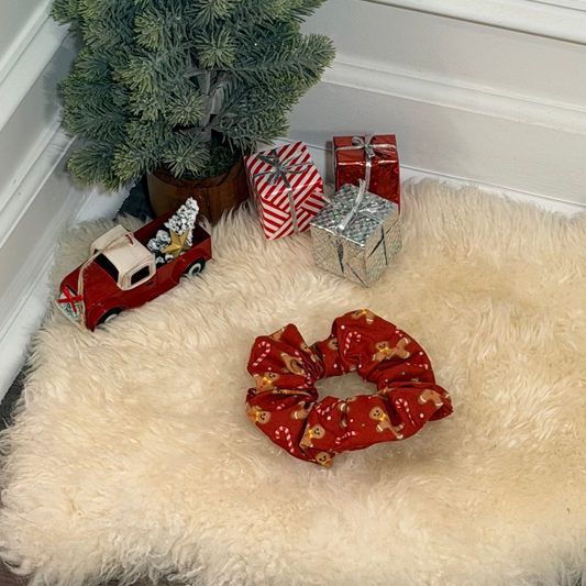 Christmas DogMom Scrunchie