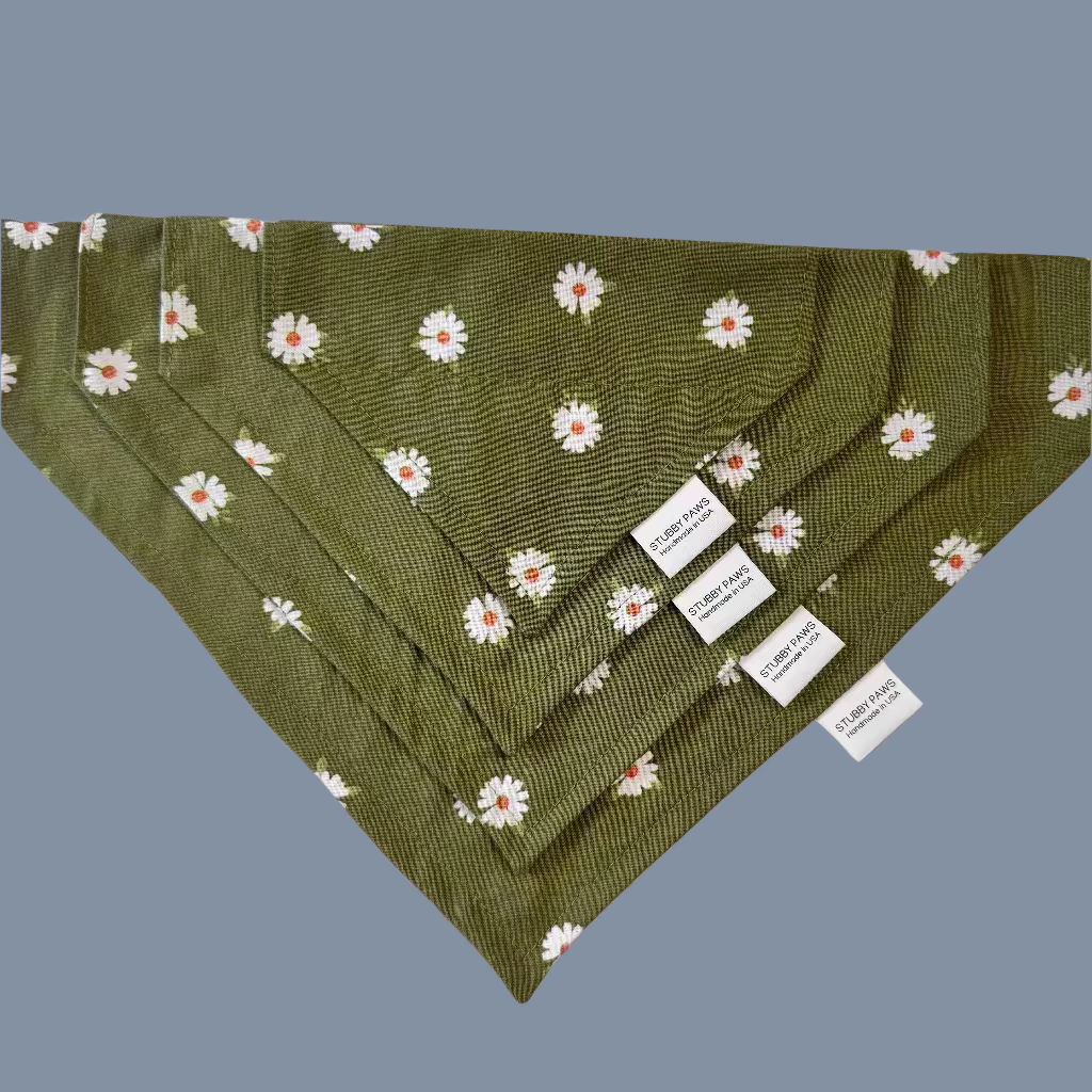 Daisies Dog Bandana