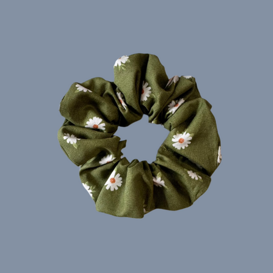 Daisies DogMom Scrunchie
