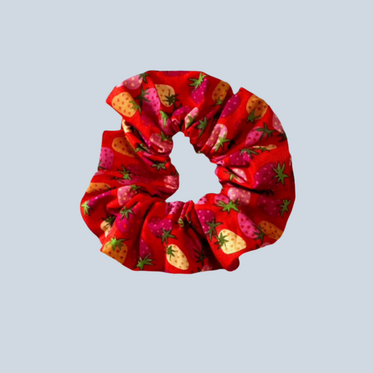 Strawberry DogMom Scrunchie
